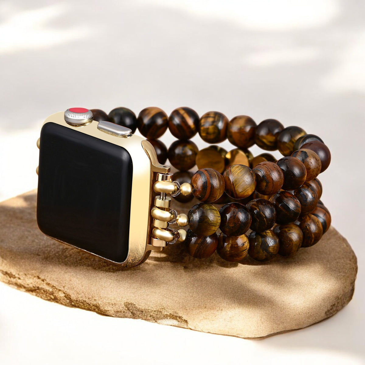 Tijgeroog Brave Inspiration Apple Watch -bandje