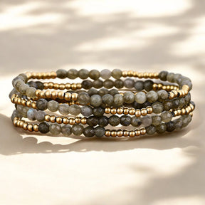 Labradorit Magie Armband Set