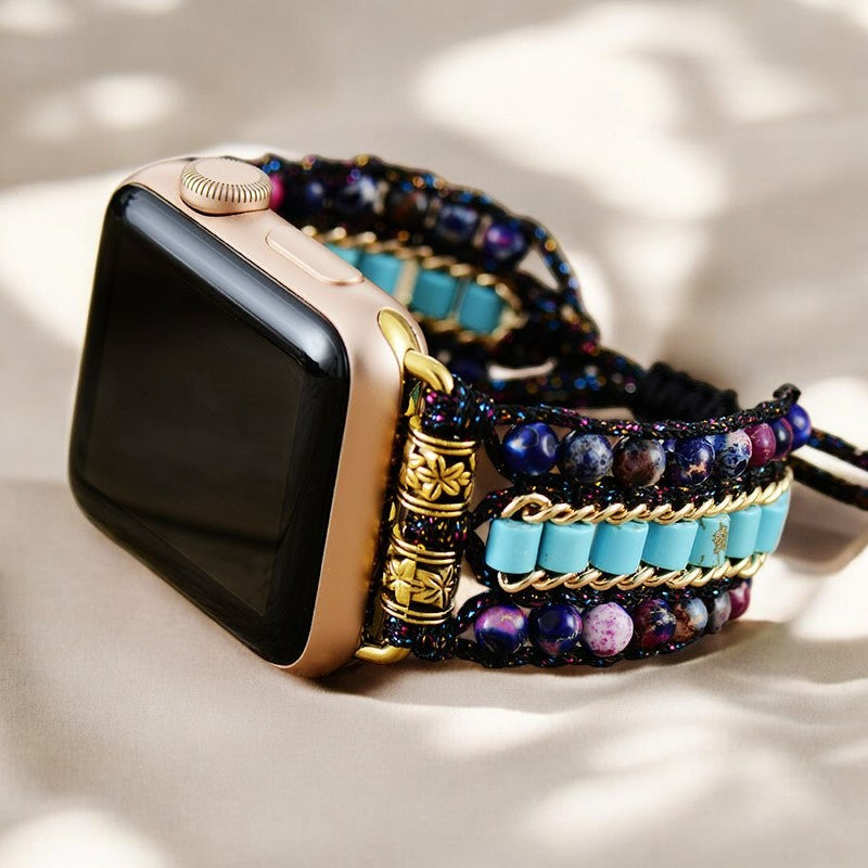 Gothic Türkis Apple Watch Armband