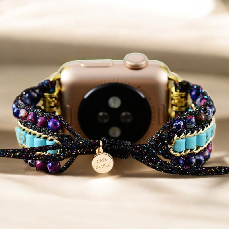 Gothic Türkis Apple Watch Armband