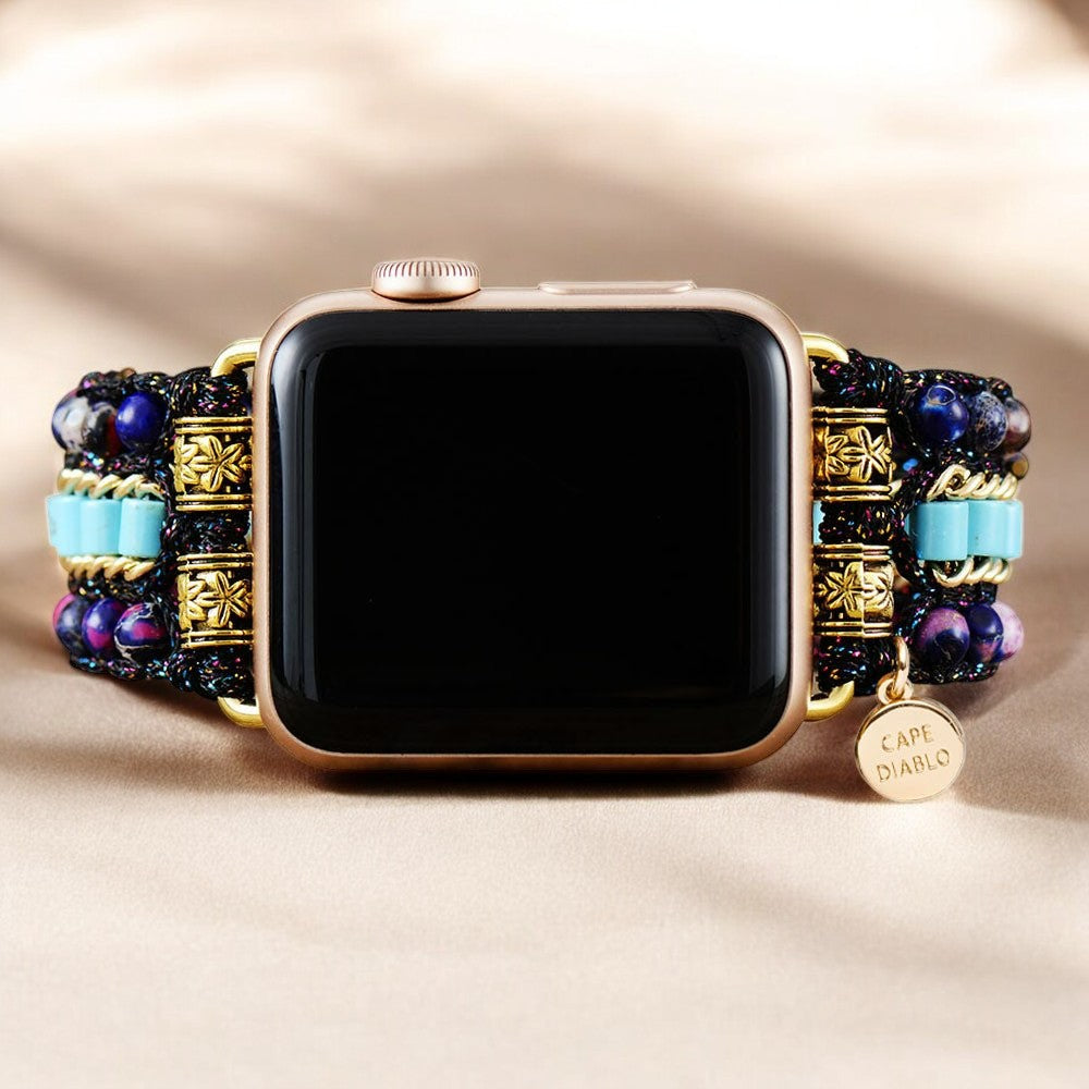 Gothic Türkis Apple Watch Armband