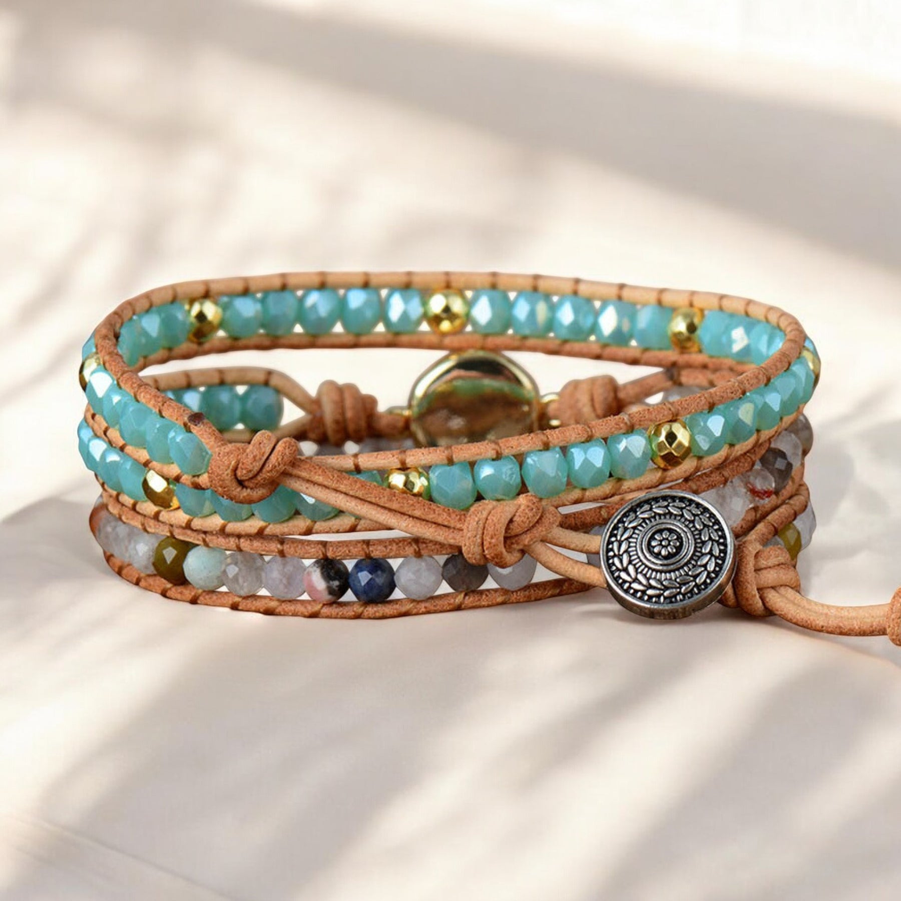 Healing Opal Beschermende Wikkelarmband