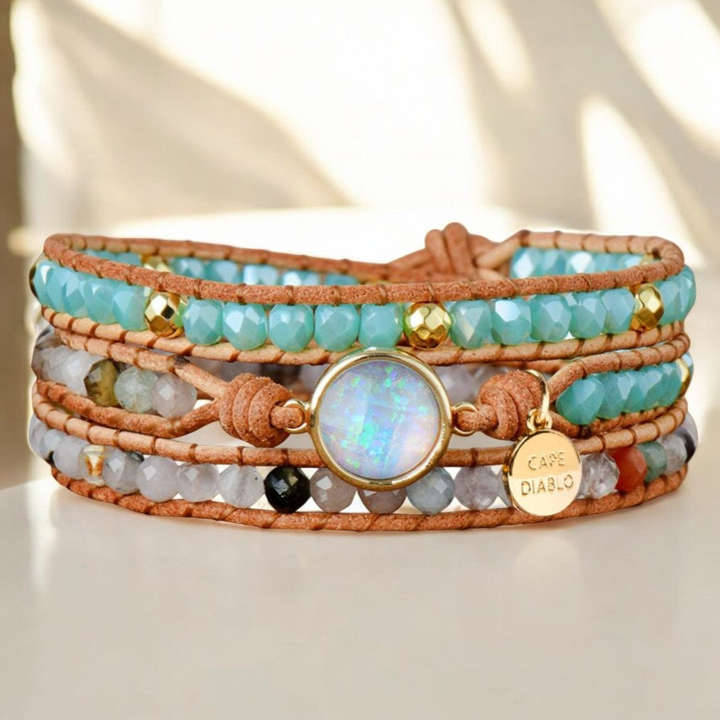 Healing Opal Beschermende Wikkelarmband