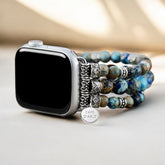 Imperial Jasper Stretch Apple Watch-band