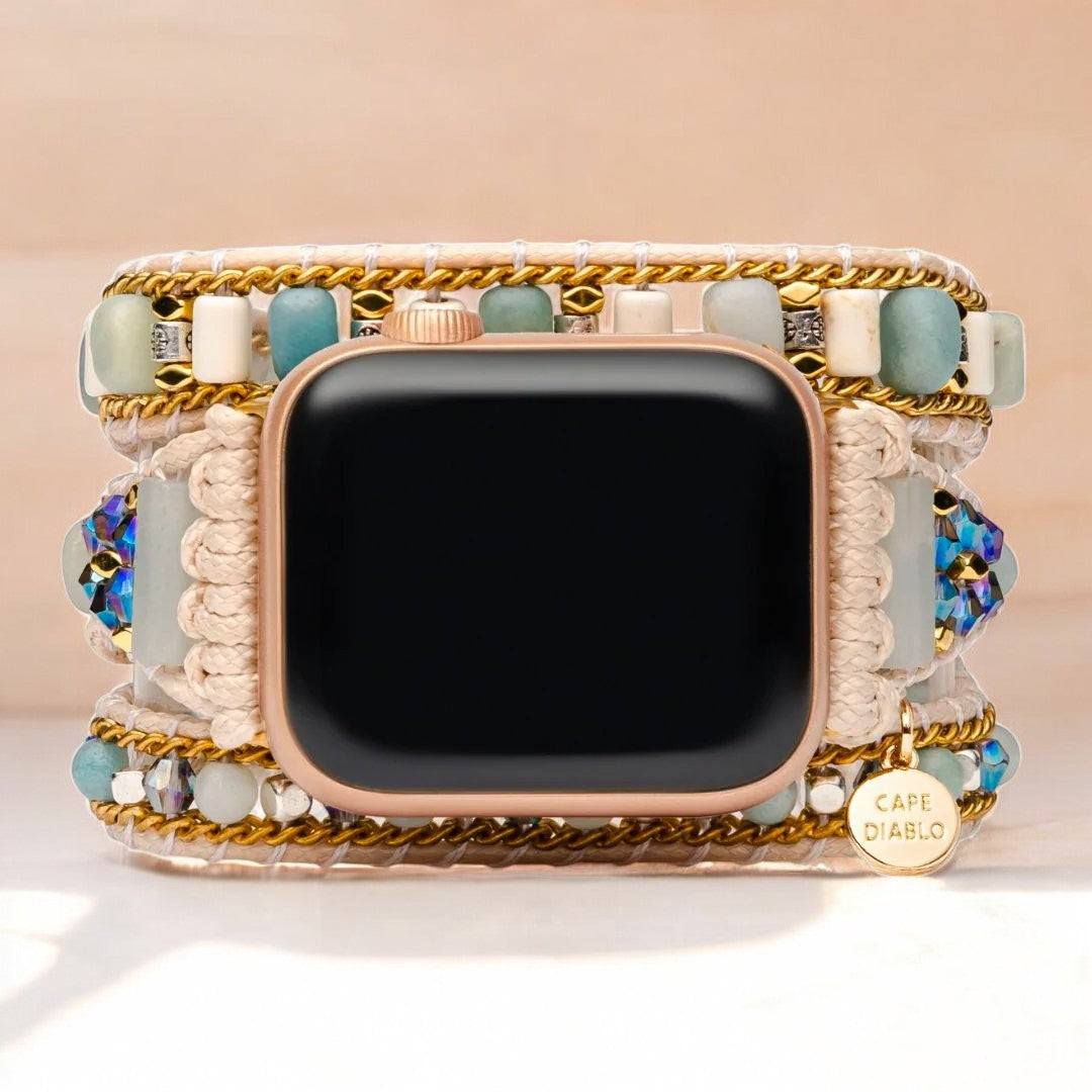 Lucide Amazoniet Apple Watch Bandje