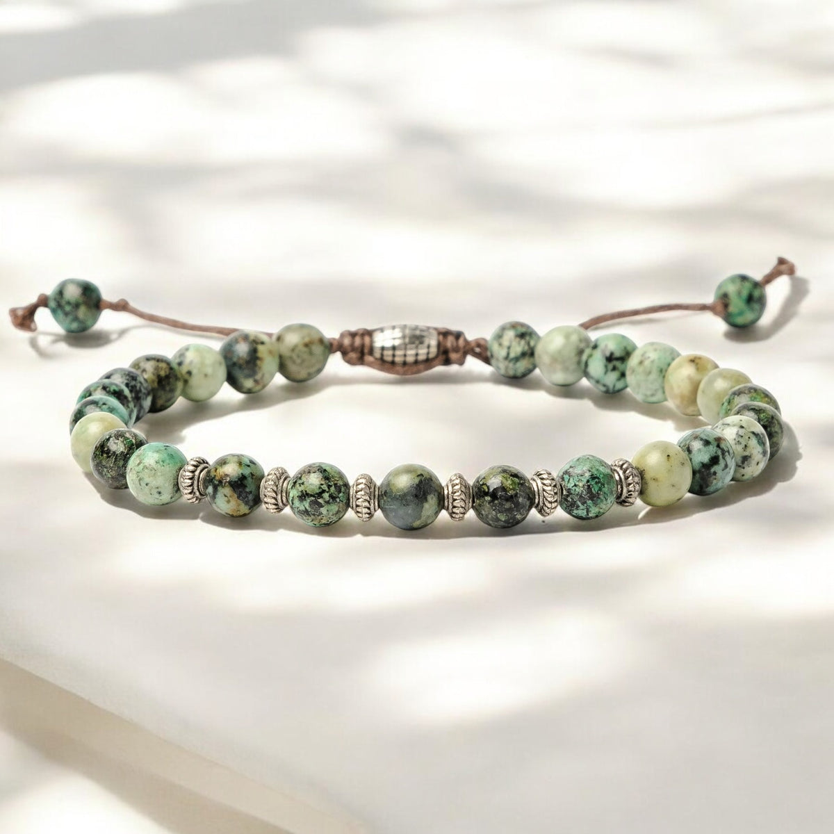 Bracelet Ragnar Turquoise Africain Pour Homme