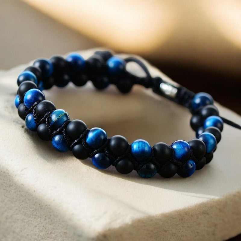 Bracelet énergétique Onyx pour hommes