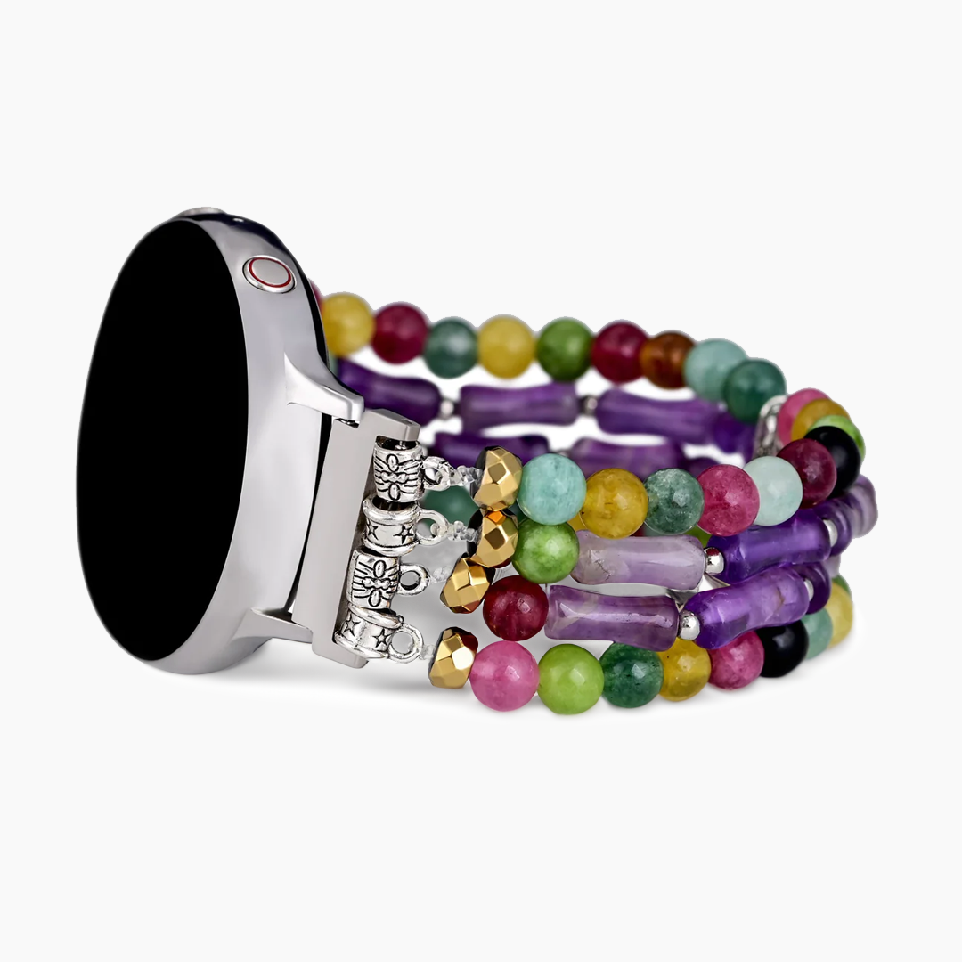 Mosaic Amethyst Samsung Galaxy Stretch Horlogeband