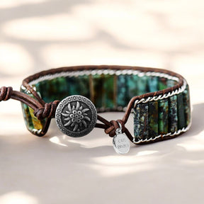 Oceanische turquoise manchetarmband