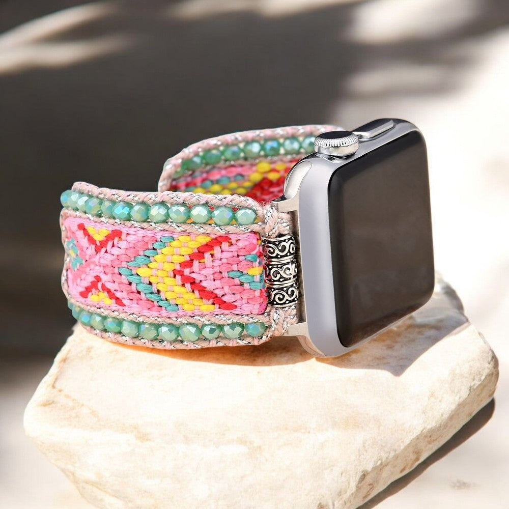 Roze Limonade Apple Watch Bandje