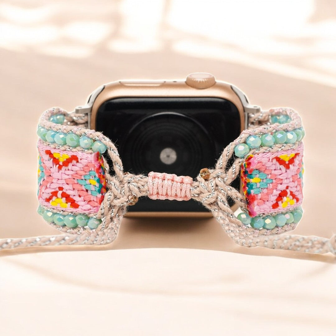 Roze Limonade Apple Watch Bandje