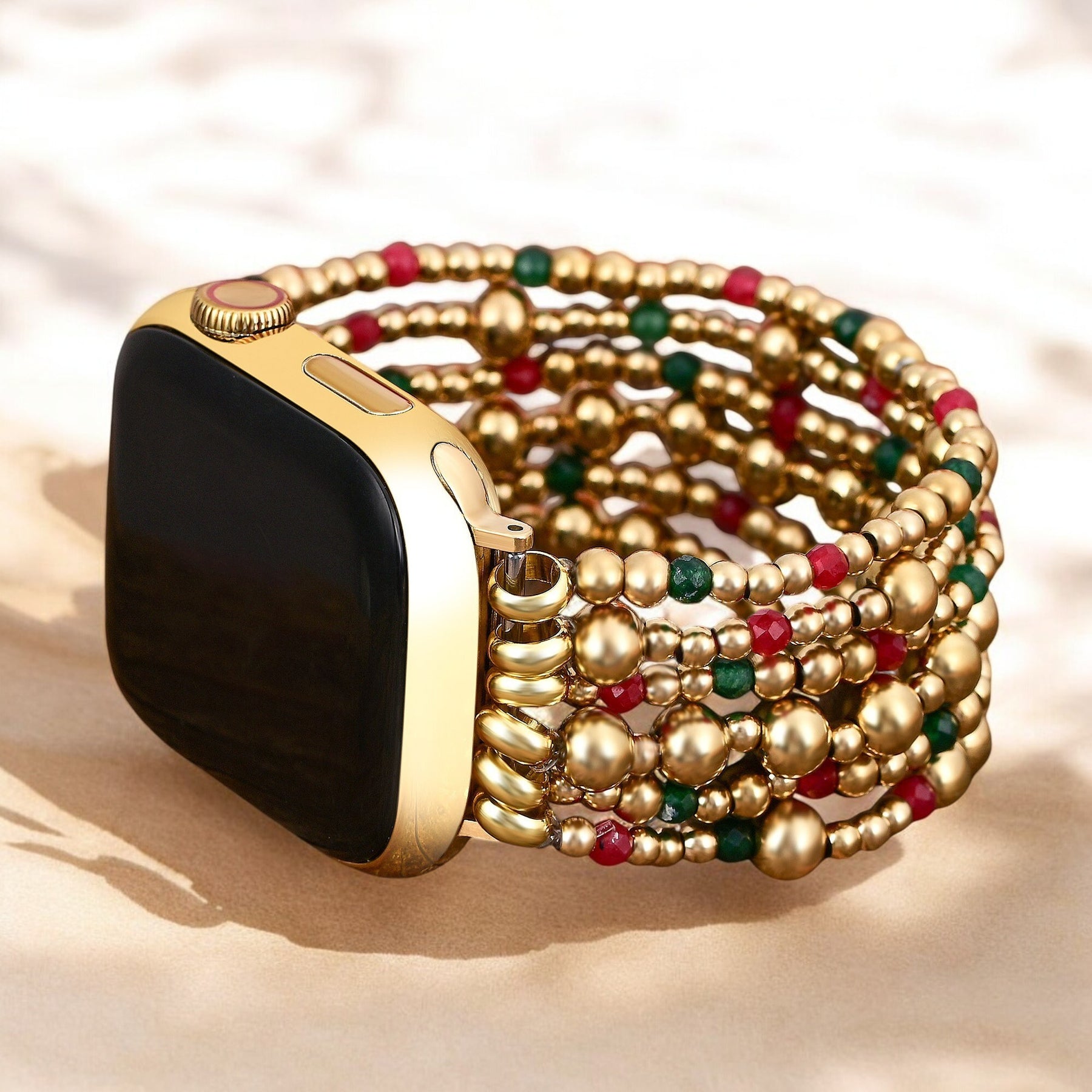 Weihnachtsgoldzauber Apple Watch Armband