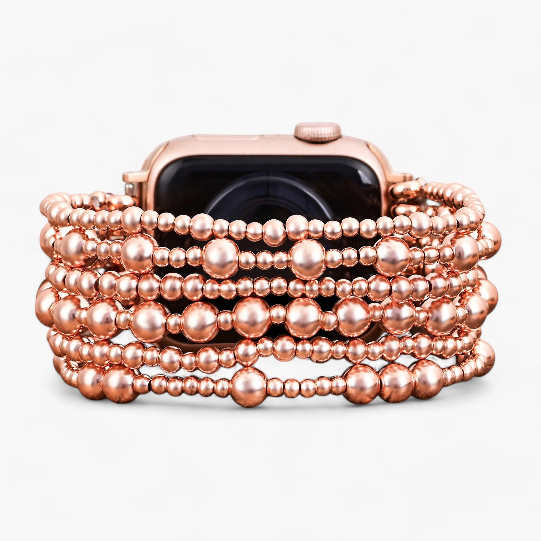 Bracelet Apple Watch en or rose Serenity