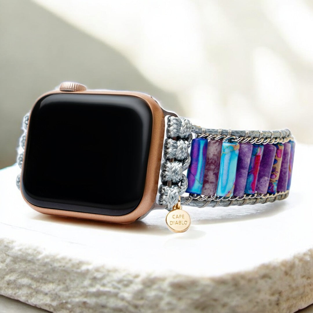 Serene Imperial Jasper Apple Watch-band
