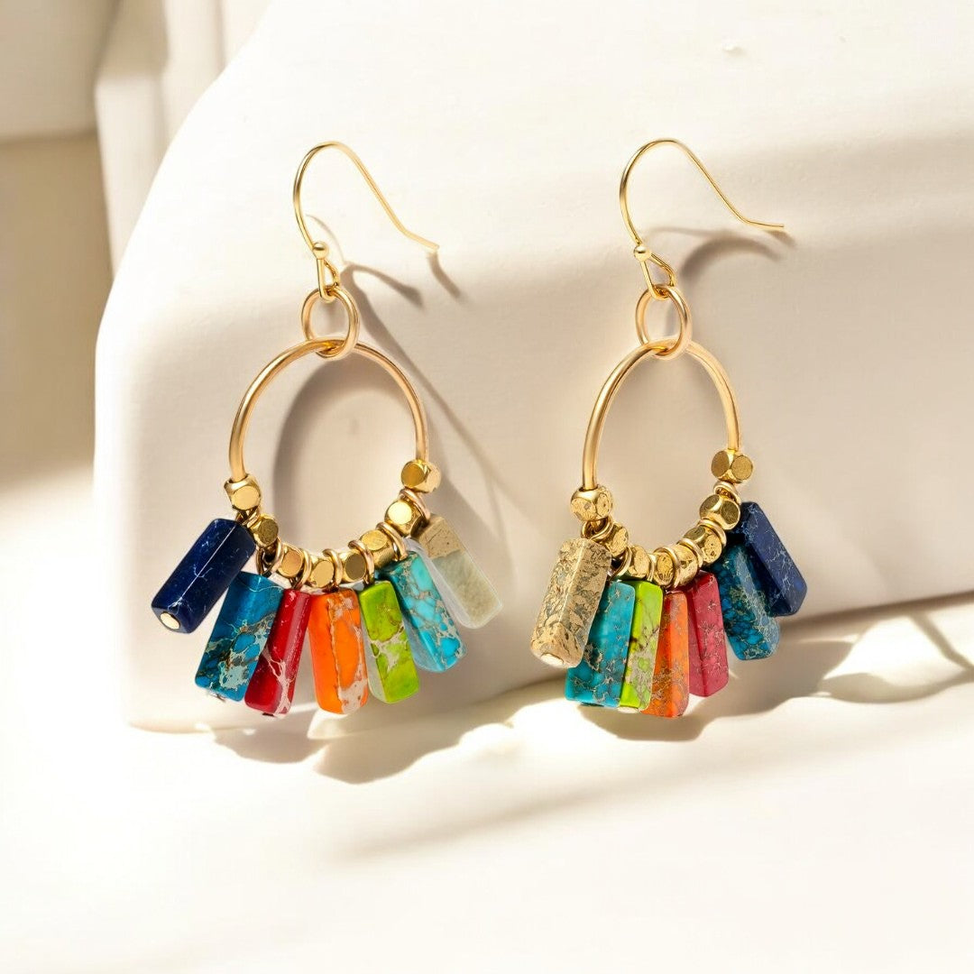 Les Boucles d'Oreilles Chakra Power