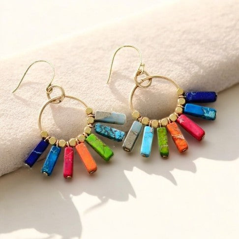Les Boucles d'Oreilles Chakra Power