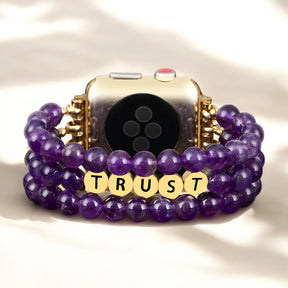 Amethyst Trust Inspiratie Apple Watch Bandje