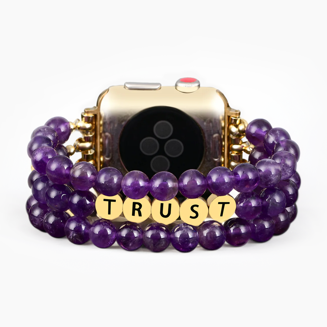 Amethyst Trust Inspiration Apple Watch Armband