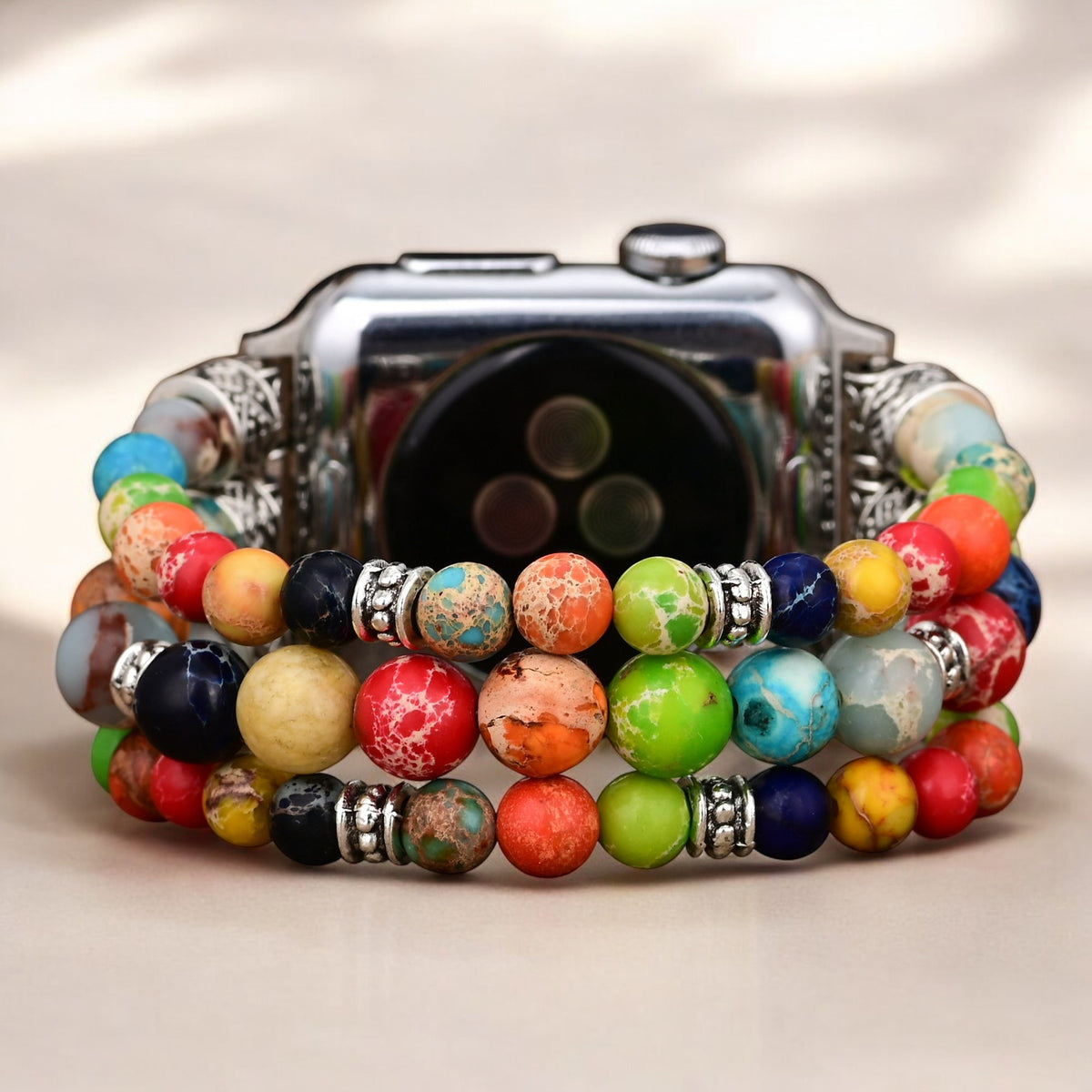 Levendige Chakra Stretch Apple Watch -band
