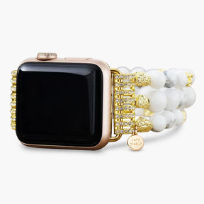 Howlite Spirit Stretch Apple Watch Strap - Cape Diablo