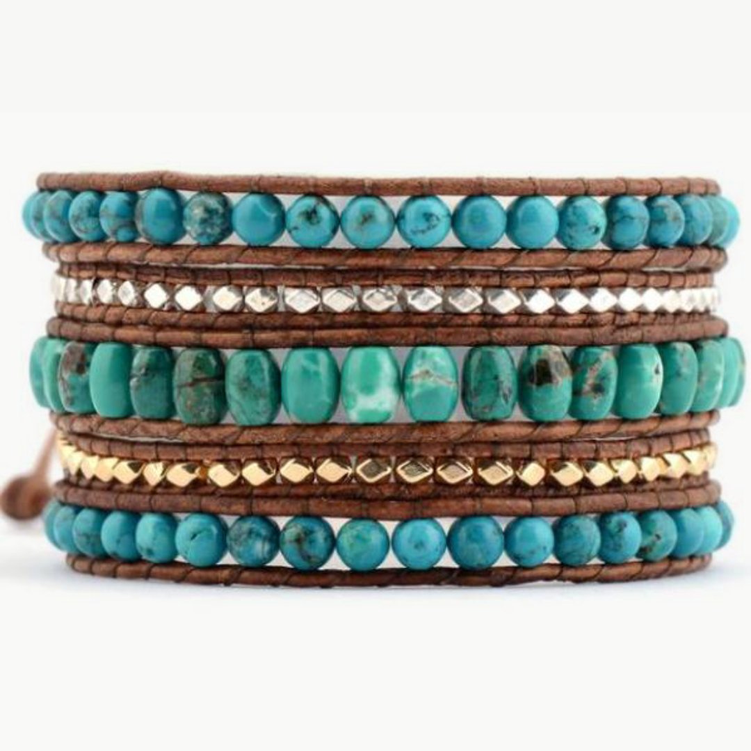 Natural Turquoise Spirit Bracelet - Cape Diablo