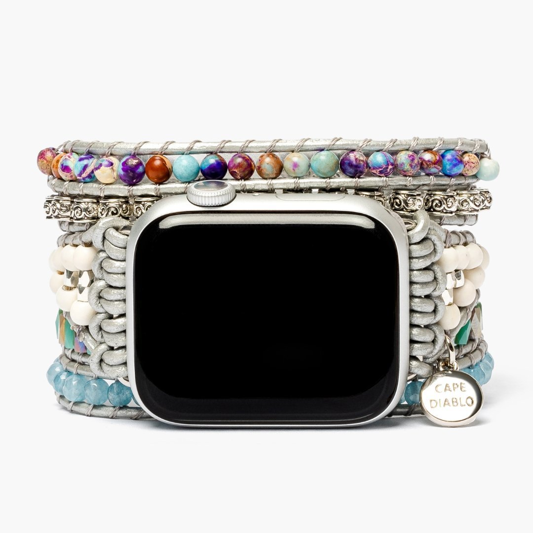 Ocean Jasper Protection Apple Watch Strap - Cape Diablo