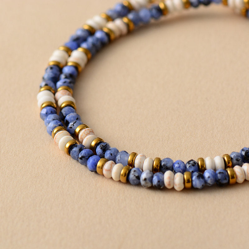 Perlen-Harmonie-Choker-Halskette