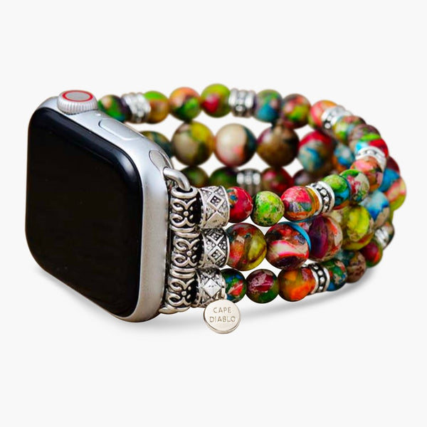 Vineyard Jasper Stretch Apple Watch-band
